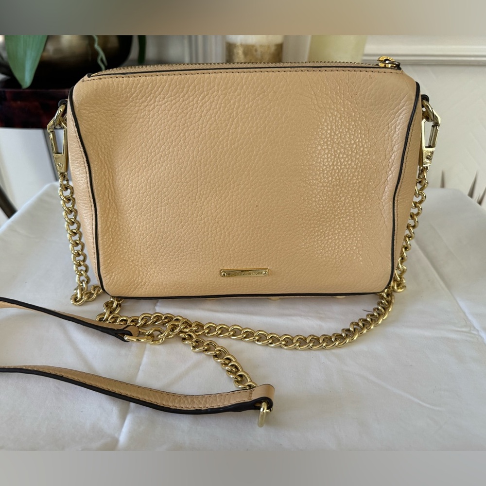 Rebecca Minkoff mini crossbody gold hardware